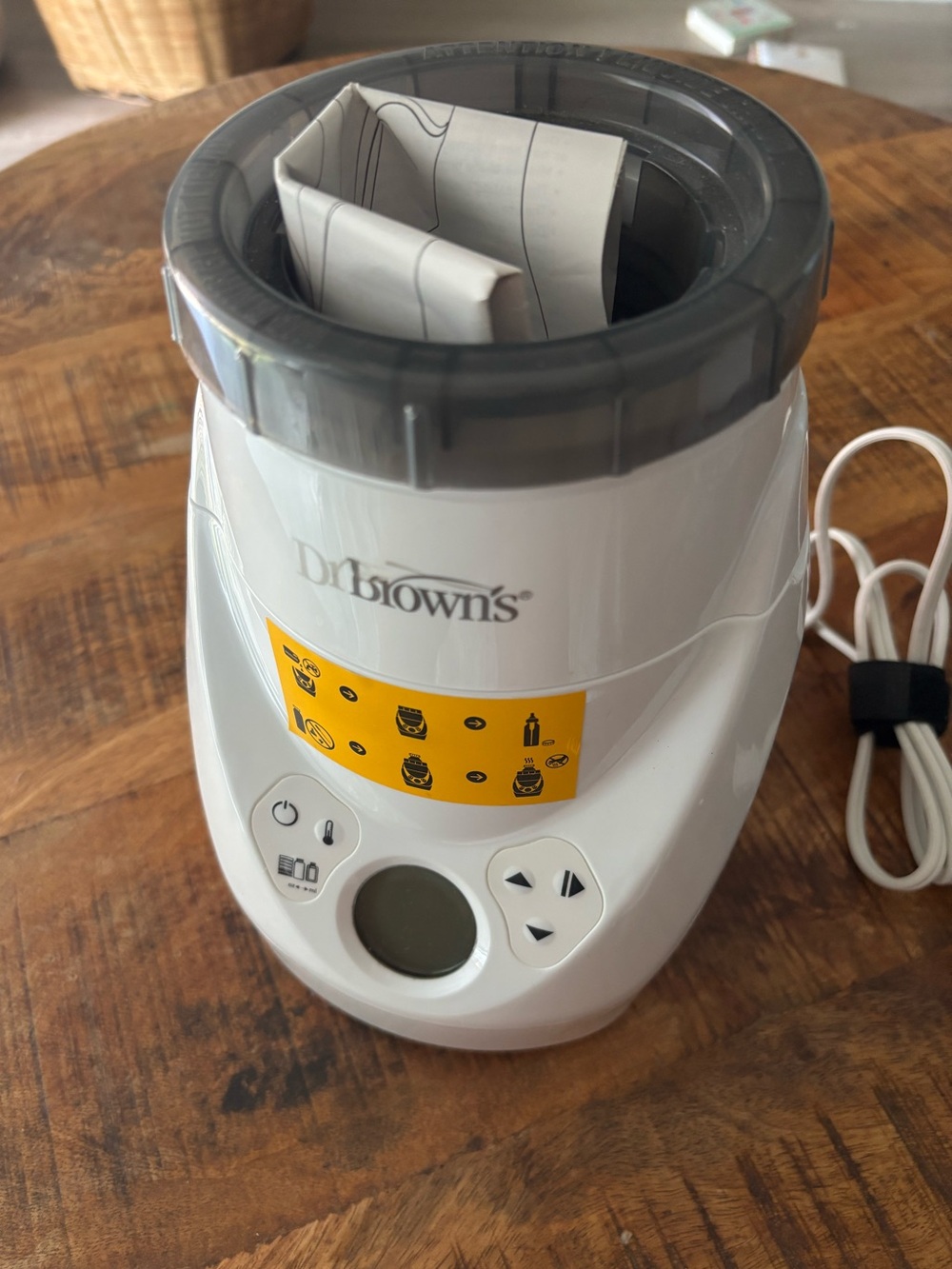 Dr. Browns White Electric Bottle Warmer - Fast, Easy Warming nwot